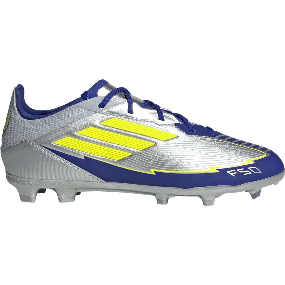 adidas f50 messi kinder nockenschuhe silber