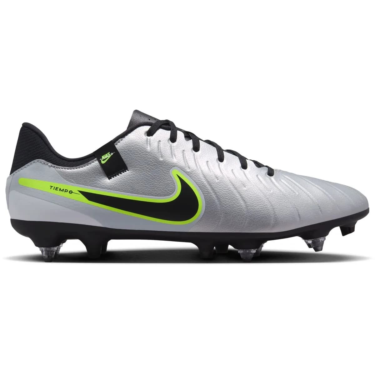 nike tiempo legend 10 academys herren stollenschuhe silber