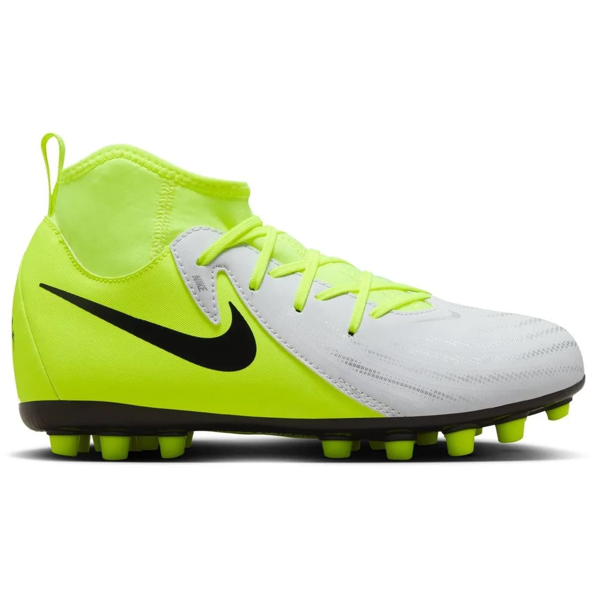 nike phantom luna 2 high- kinder nockenschuhe silber