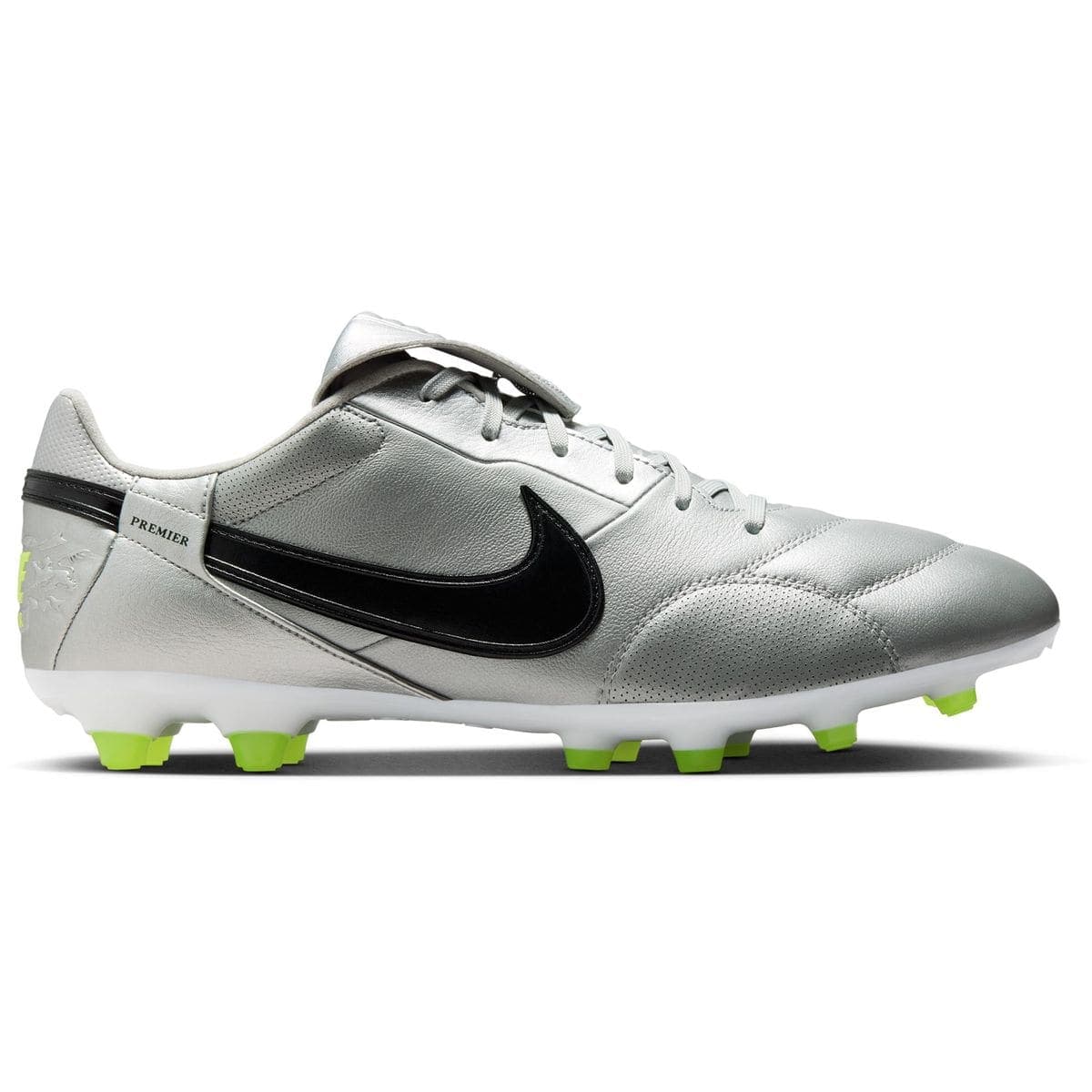 nike premier 3 low- herren nockenschuhe silber
