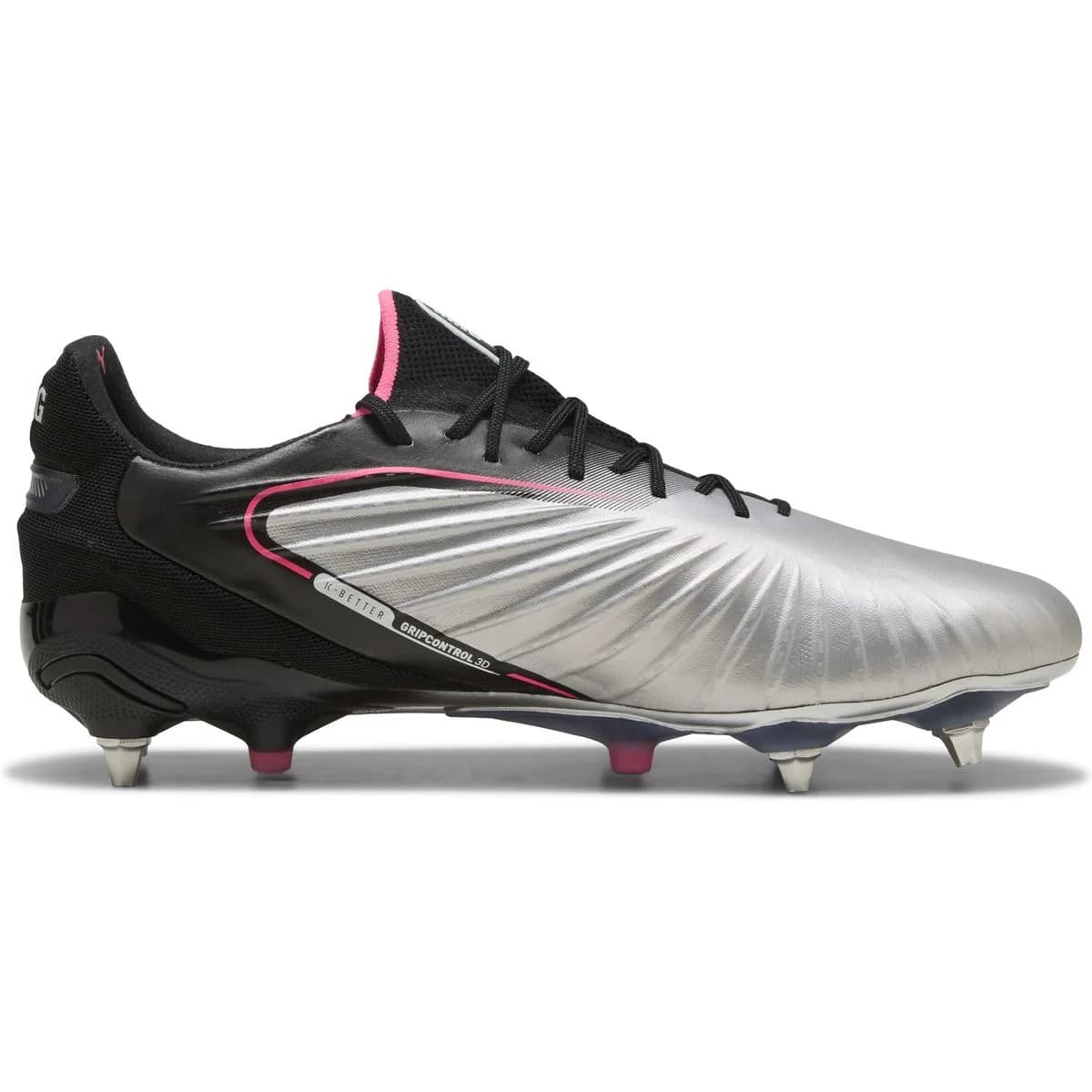 puma king ultimate mxsg stollenschuhe silber