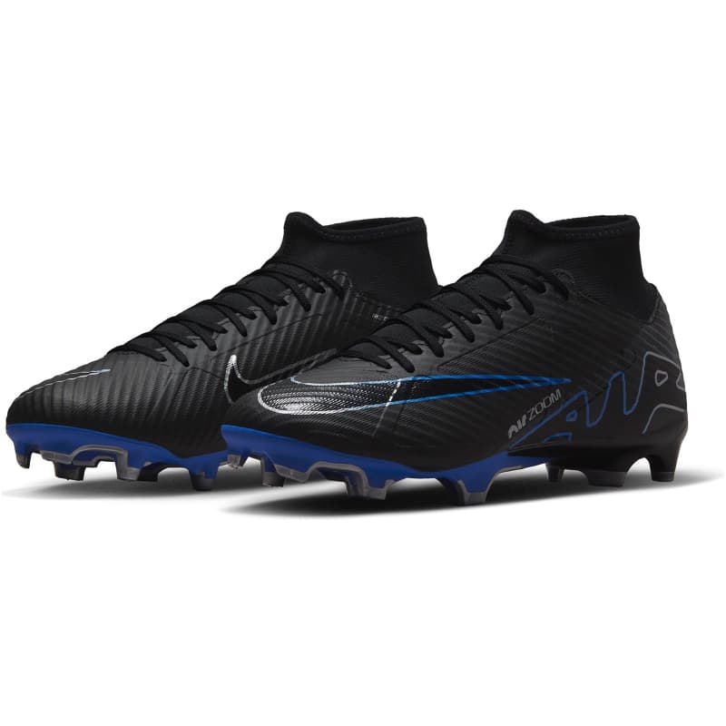 nike mercurial superfly 9 mg fussballschuhe 040 - chrome-hyper royal 44 5