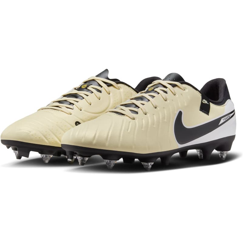 nike tiempo legend 10 sg-fussballschuhe herren 700 - lemonade mtlc gold coin 40 5