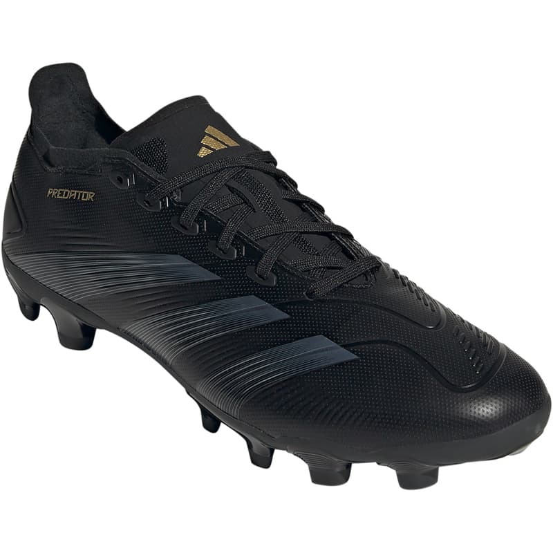 adidas predator league mg fussballschuhe herren if6380 - core carbon gold met 42