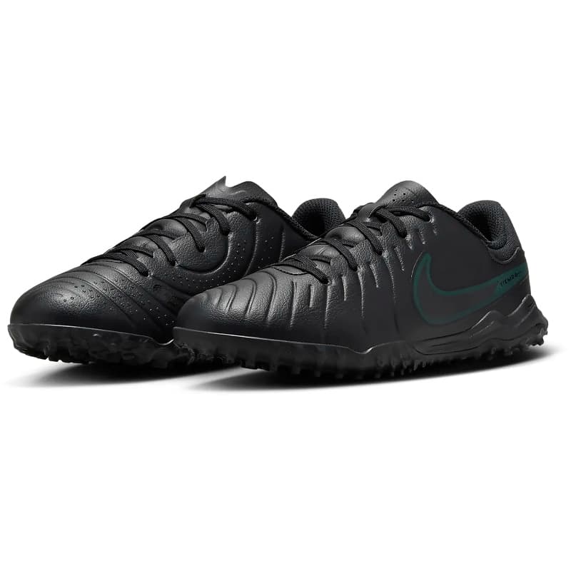 nike jr tiempo legend 10 multinocken-fussballschuhe jungen 002 - black-deep jungle 38