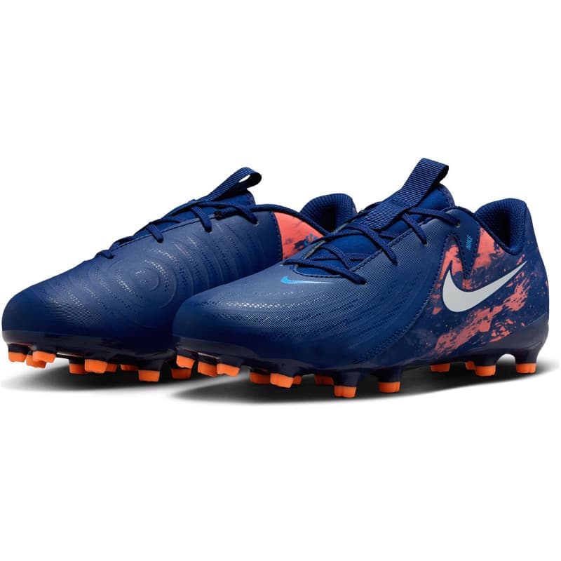 nike jr phantom gx 2 erling haaland mg fussballschuhe kinder 400 - void chrome 36 5