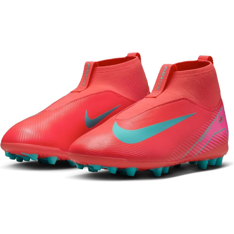 nike jr mercurial superfly 10 fussballschuhe kinder 800 - ember glow aurora 34