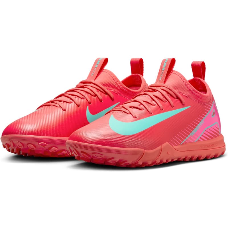 nike jr mercurial vapor 16 multinocken-fussballschuhe kinder 800 - ember glow aurora 33