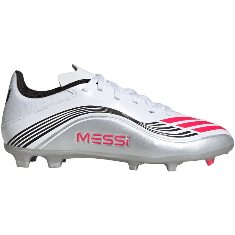 adidas f50 messi league fg mg jp7454 - cloud white lucid red silver met 35 5