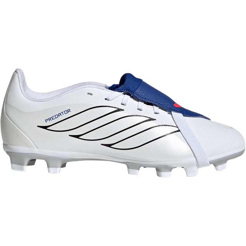 adidas predator fold-over tongue mg fussballschuhe kinder ki8896 - cloud zero met team royal 33 5