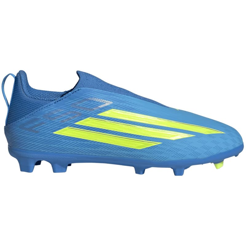 adidas f50 league laceless fg mg jr9008 - lucid ray blue team solar yellow 2 lucid aquamarine 29