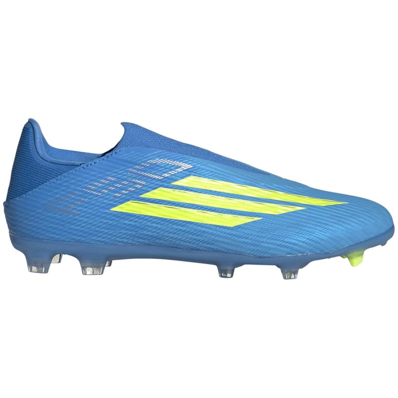 adidas f50 league laceless fg mg jr8985 - lucid ray blue team solar yellow 2 lucid aquamarine 42