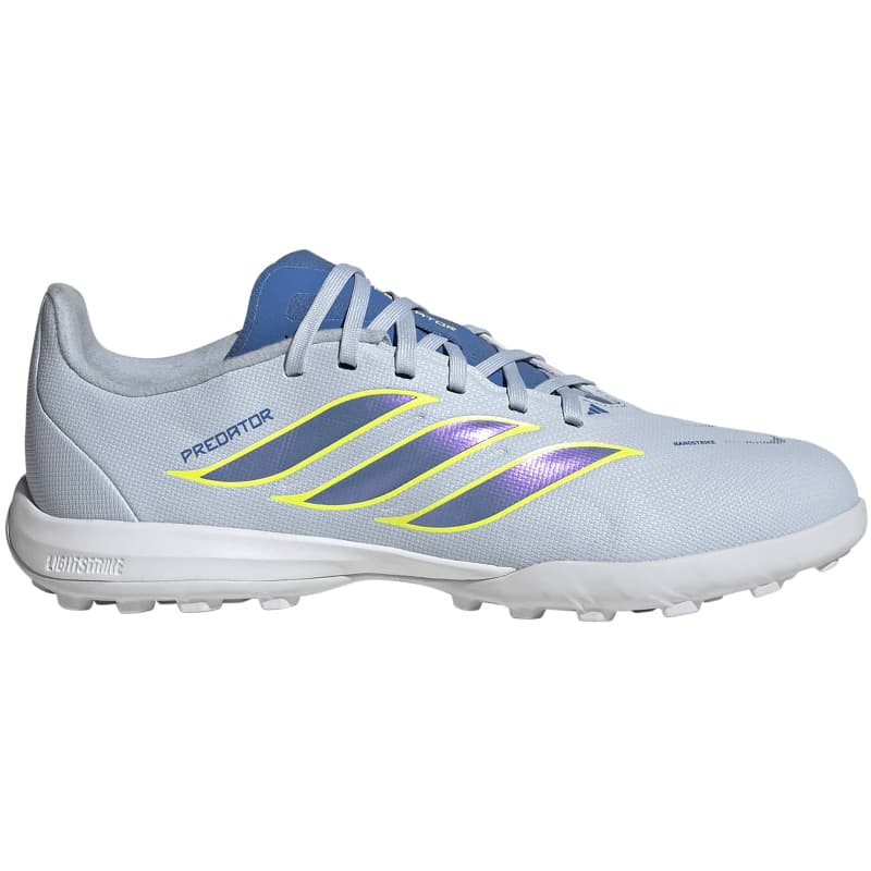 adidas predator league tf multinocken-fussballschuhe jr7913 - crystal sky ray blue team solar yellow 2 29