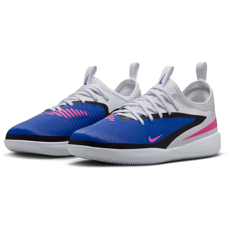 nike jr phantom 6 fussballschuhe kinder 446 - racer blast-white 35