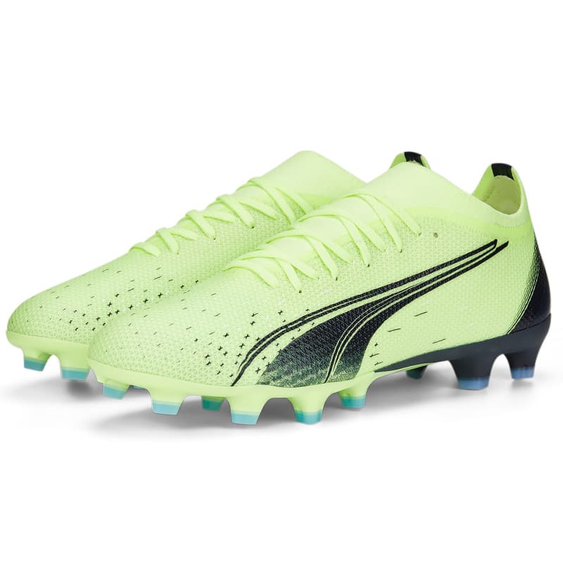 puma ultra match fussballschuhe herren fizzy light parisian night glimmer 46 5